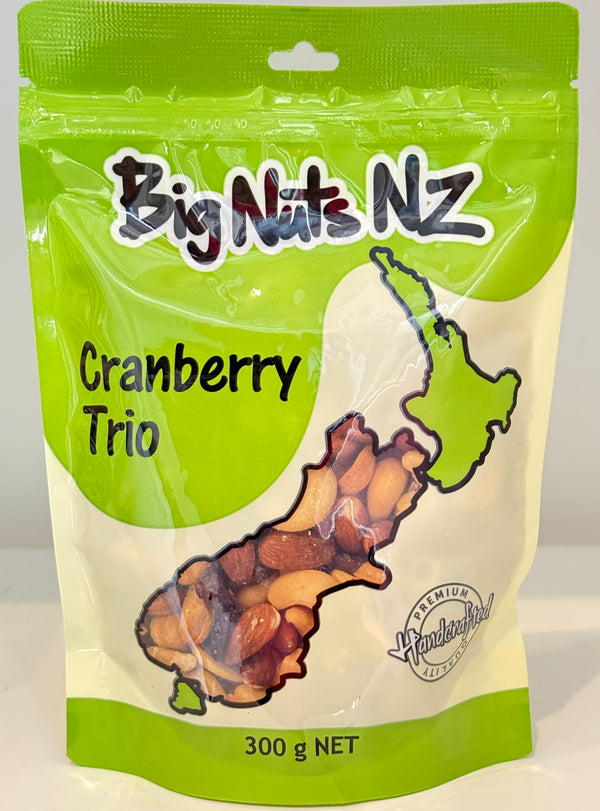 Cranberry Trio 300 g - BigNutsNZ