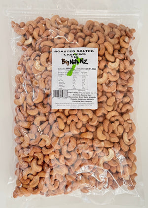 Roasted Salted Cashews - 1 KG