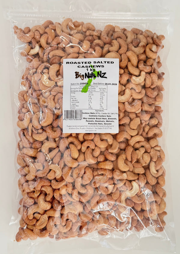 Roasted Salted Cashews - 1 KG