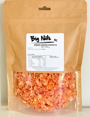Dried Diced Papaya 500 g