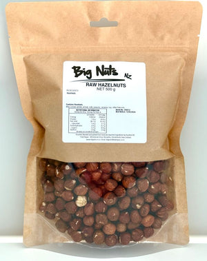 Raw Hazelnuts 500 g